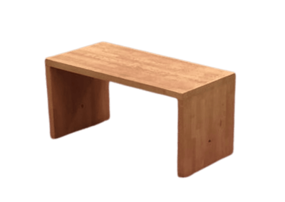 Table basse en bois massif